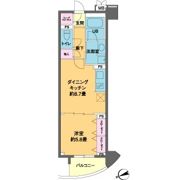 カスタリア池袋の間取り画像
