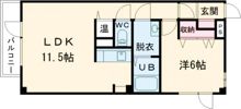 街区117の間取り画像