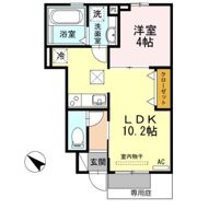 ソレイユ瑞穂の間取り画像