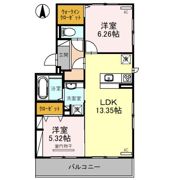 サージュ大和郡山の間取り画像