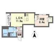 シャーメゾン北城の間取り画像