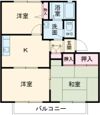 パークアベニューBの間取り画像