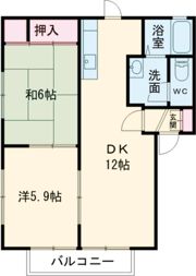 パークアベニューCの間取り画像