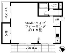 b’CASA京成臼井Ⅵre-bornの間取り画像