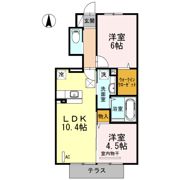 フローラⅢ番館の間取り画像