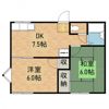 ベルゾーネ桑原の間取り画像