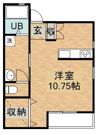 ラパン郡元 D棟の間取り画像