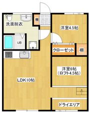 CAT BOXⅡ・Ⅲの間取り画像