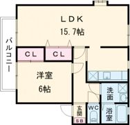 ベラージオの間取り画像