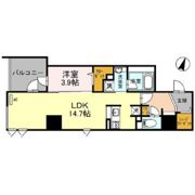 Y’sCourt東梅田の間取り画像