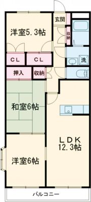 グローリア壱番館の間取り画像