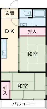 サンハイツ野上の間取り画像