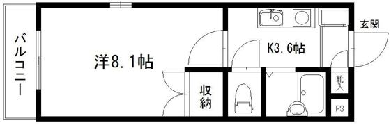 スターターハウスの間取り画像