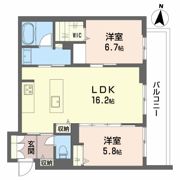 フジスター浜松の間取り画像