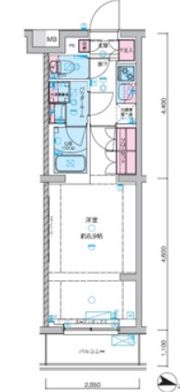 GENOVIA聖蹟桜ヶ丘の間取り画像