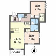 フジスター浜松の間取り画像
