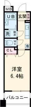 プレサンス新神戸の間取り画像