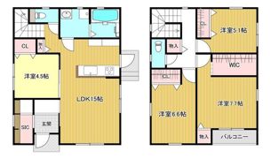 城東町2丁目戸建の間取り画像