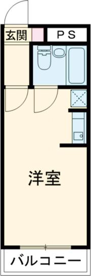 出浦マンションの間取り画像