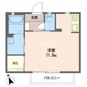 シャーメゾンHARUKAの間取り画像