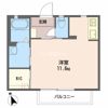 シャーメゾンHARUKAの間取り画像