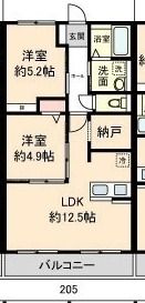 ODINの間取り画像