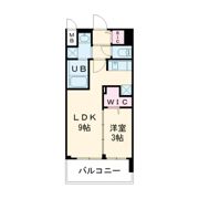 Attirant西三国の間取り画像