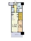 ブレス唐人町駅前の間取り画像