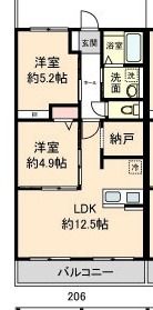 ODINの間取り画像