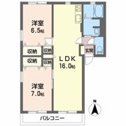 シェトワ丸山の間取り画像