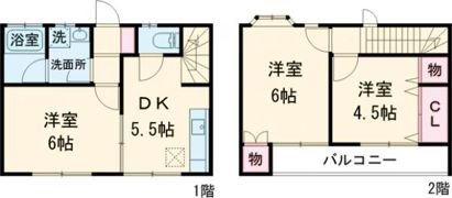 フィオーレAの間取り画像