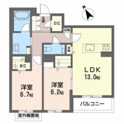 Shamaison hills 白壁?の間取り画像