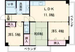 フレンテ灘の間取り画像