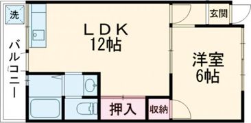 サンパレスの間取り画像