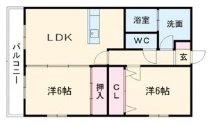 La Vista Hiroseの間取り画像