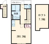 あんしん+北条町08-4004の間取り画像