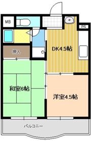 エミール本宮の間取り画像