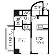 フローラル千種の間取り画像