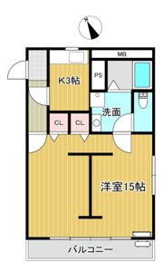 ブールバールの間取り画像