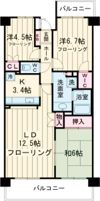 白壁パーク・ホームズの間取り画像