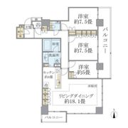 BELISTAタワー東戸塚の間取り画像