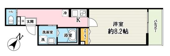 (仮称)キャメル宮原14の間取り画像