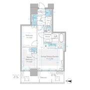 パークシティ中野 ザ タワー ブリーズの間取り画像