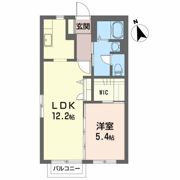 ディオールテラシマIIIの間取り画像