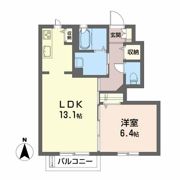 プライムタウン Bの間取り画像