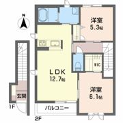 オッホ Cの間取り画像