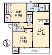 ラ・グラースNの間取り画像