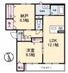 ラ・グラースNの間取り画像