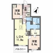 ベレオ八木の間取り画像