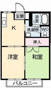 パークアベニュー 2号の間取り画像